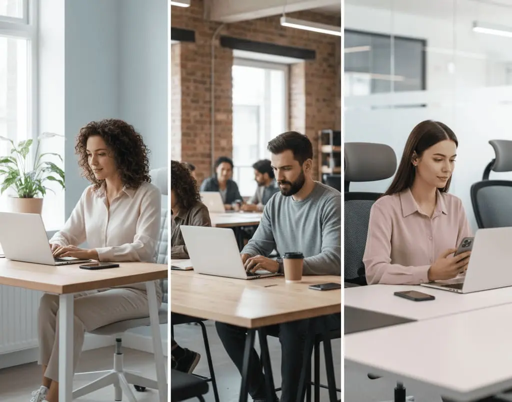 empleos flexibles remotos e híbridos